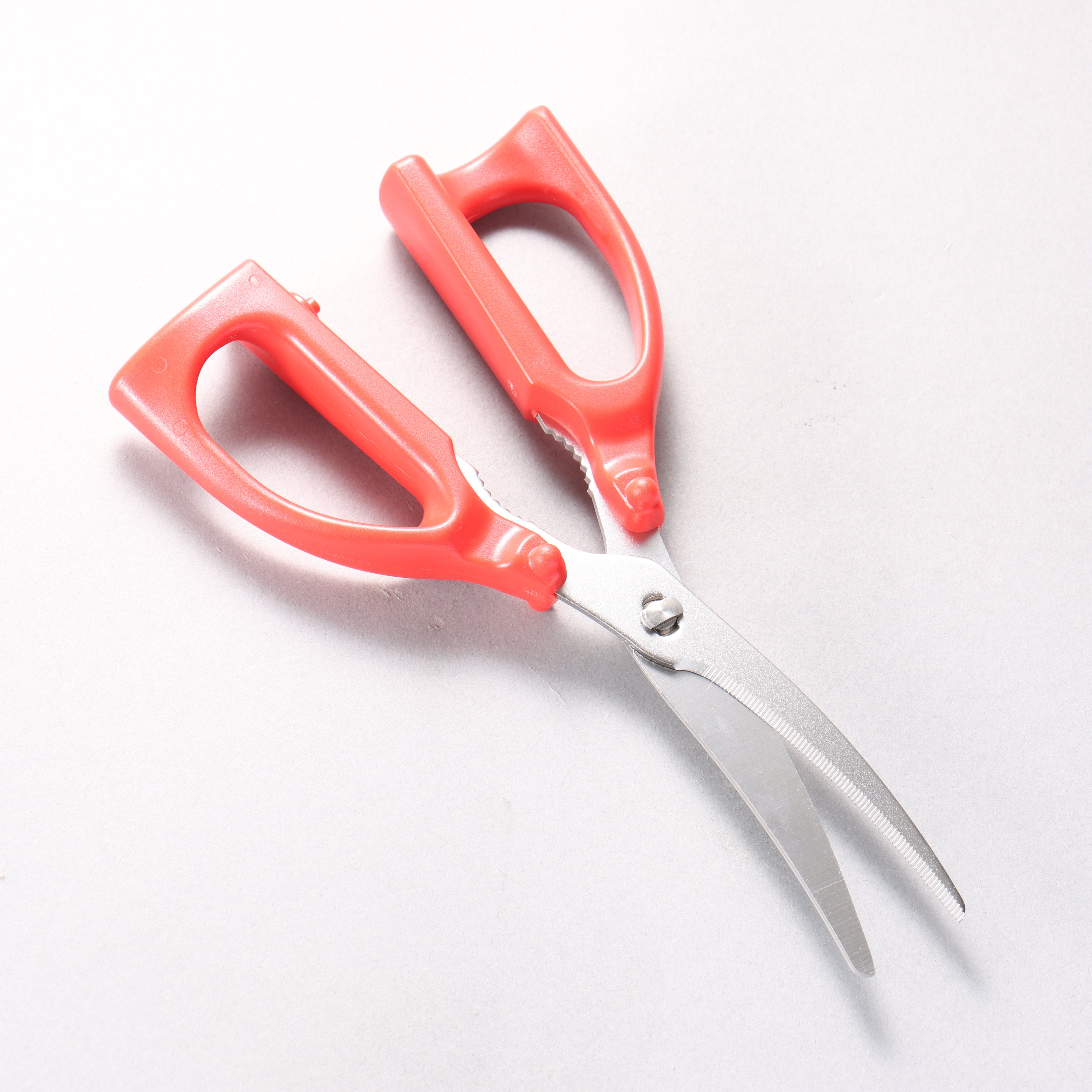 손에 부드러운 세키노하모노 가위 스테인리스 스틸 레드 플라스틱 손잡이 92mm x 210mm x 25mm