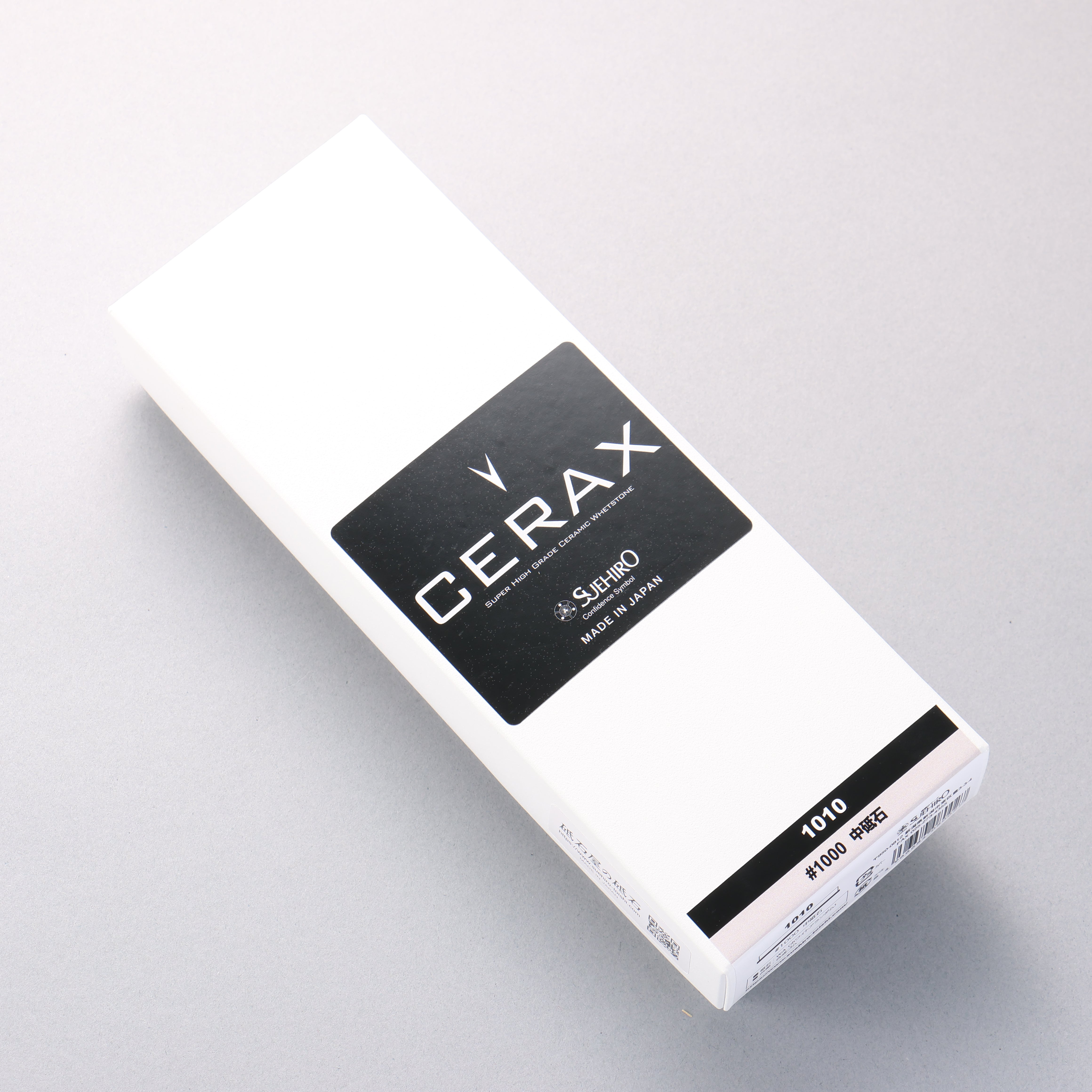 Suehiro CERAX 1010 Ceramic Medium Sharpening Stone with Rubber Base - #1000 - Japanny - Best Japanese Knife