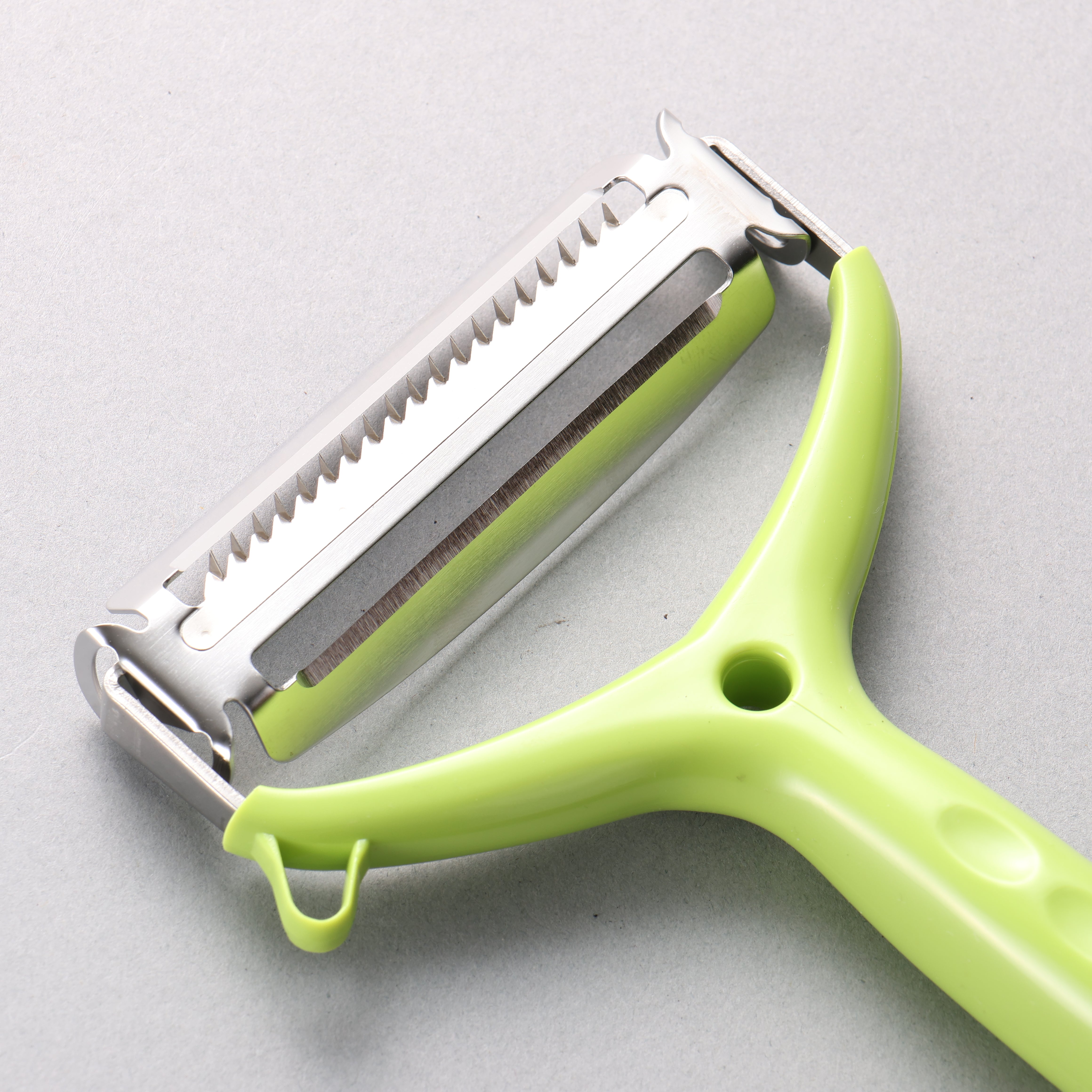 Slice & Julienne Stainless Steel Peeler TG-2016 106x164x25mm - Japanny - Best Japanese Knife