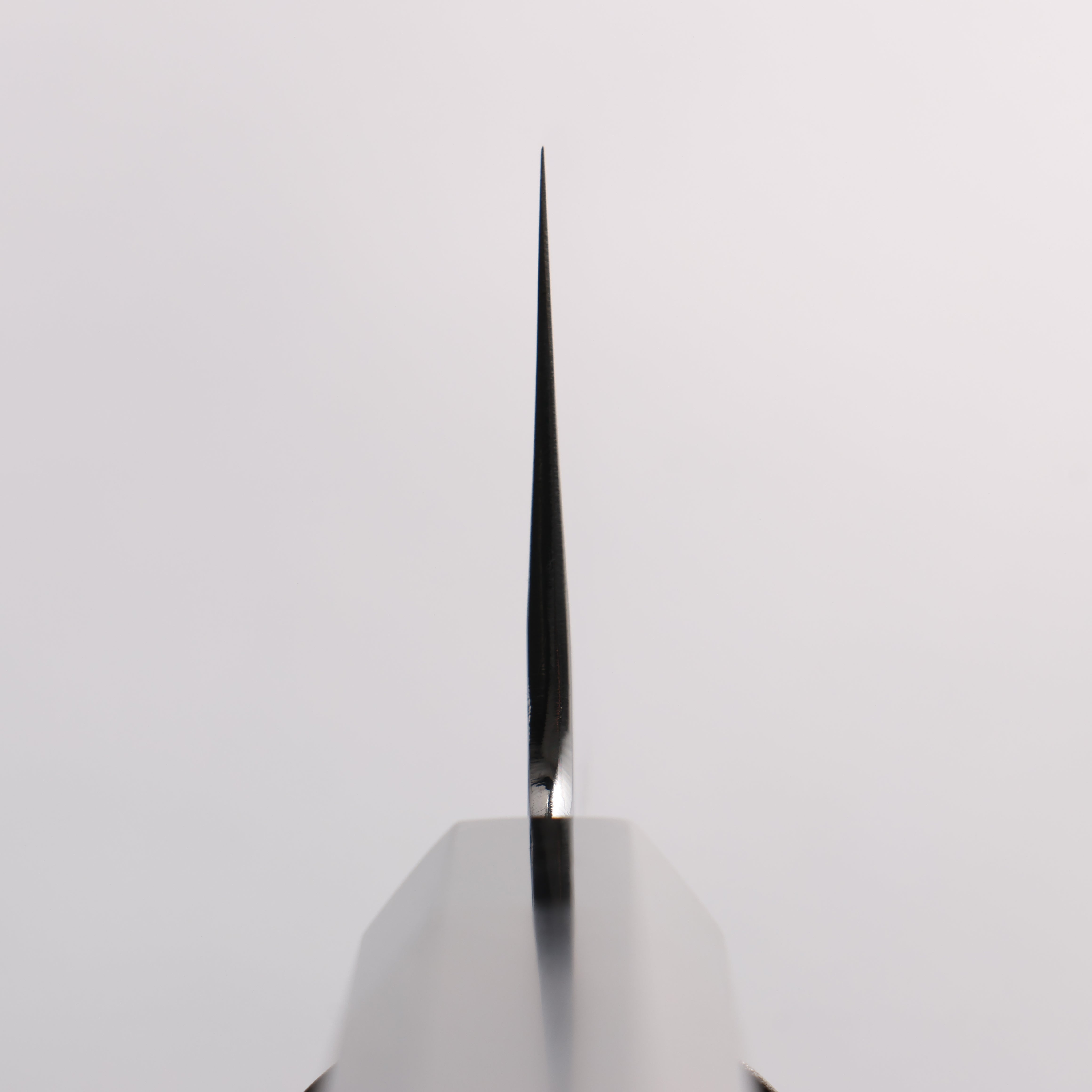 Choyo White Steel Mirrored Finish Gyuto 270mm Ebony Wood (ferrule: Black Water Buffalo Horn) Handle
