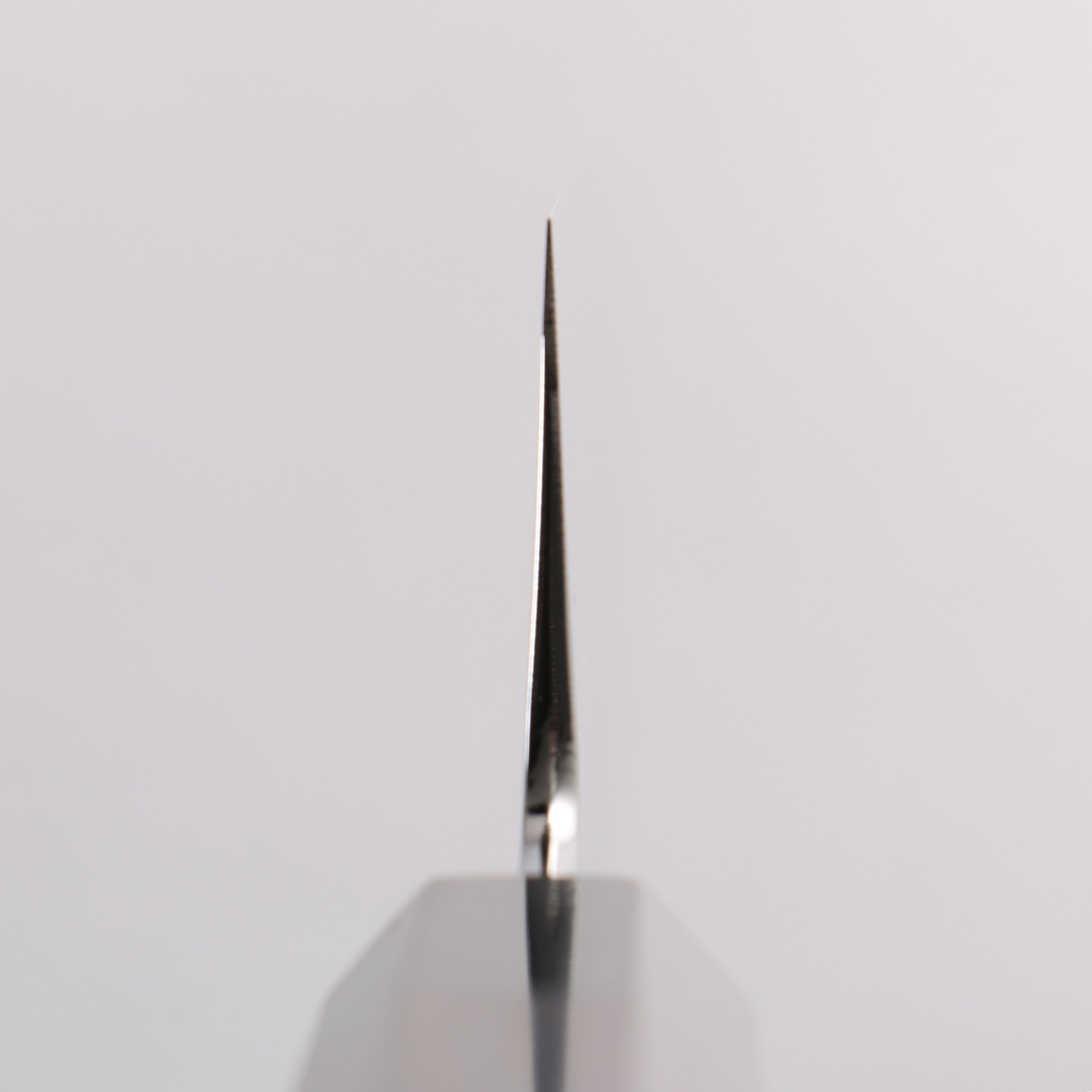 Choyo Silver Steel No.3 Mirrored Finish Kiritsuke Gyuto 210mm Ebony Wood (ferrule: Black Water Buffalo Horn) Handle