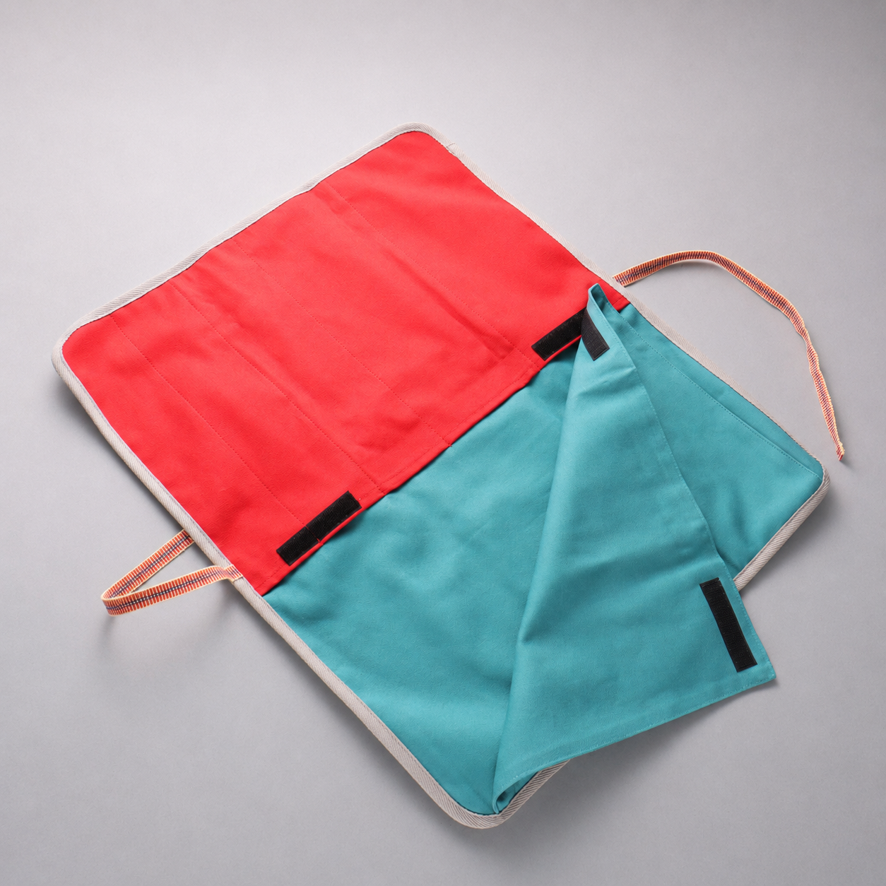 Prendre Knife roll with 5 pockets Cloth Denim 430mm x 510mm
