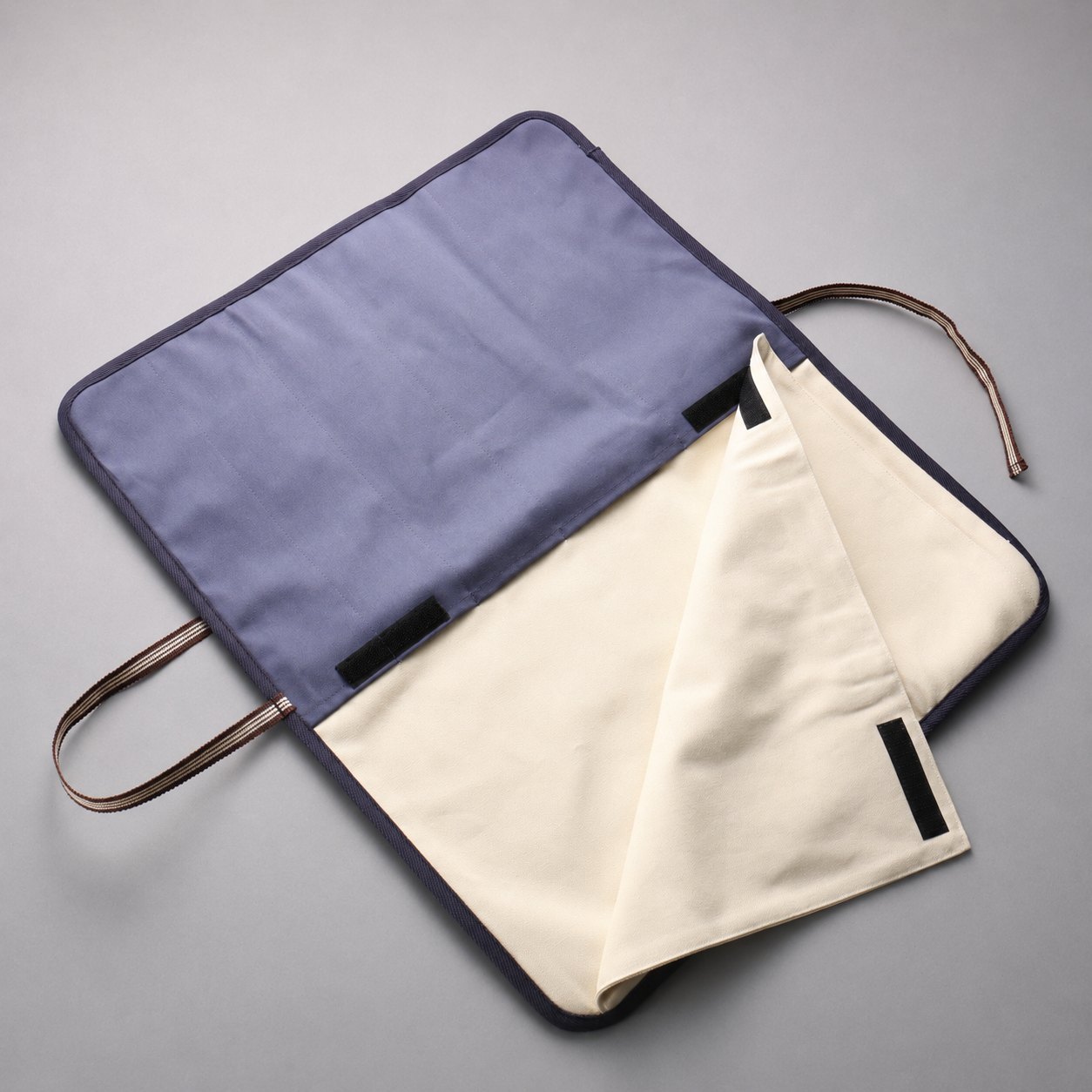 Prendre Knife roll with 5 pockets Cloth Denim 430mm x 510mm