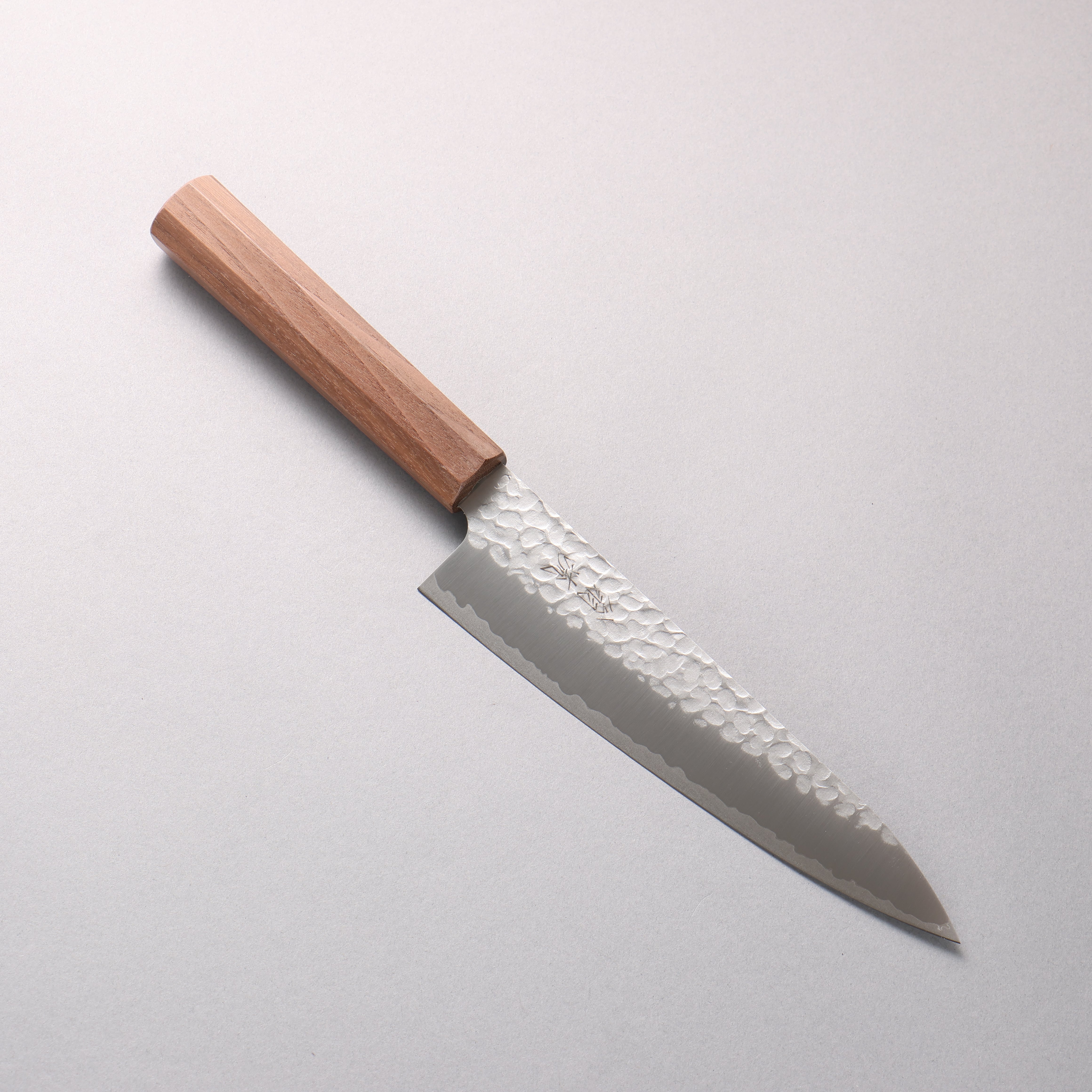 Oul VG10 Hammered Gyuto 180mm Walnut Handle - Japanny - Best Japanese Knife