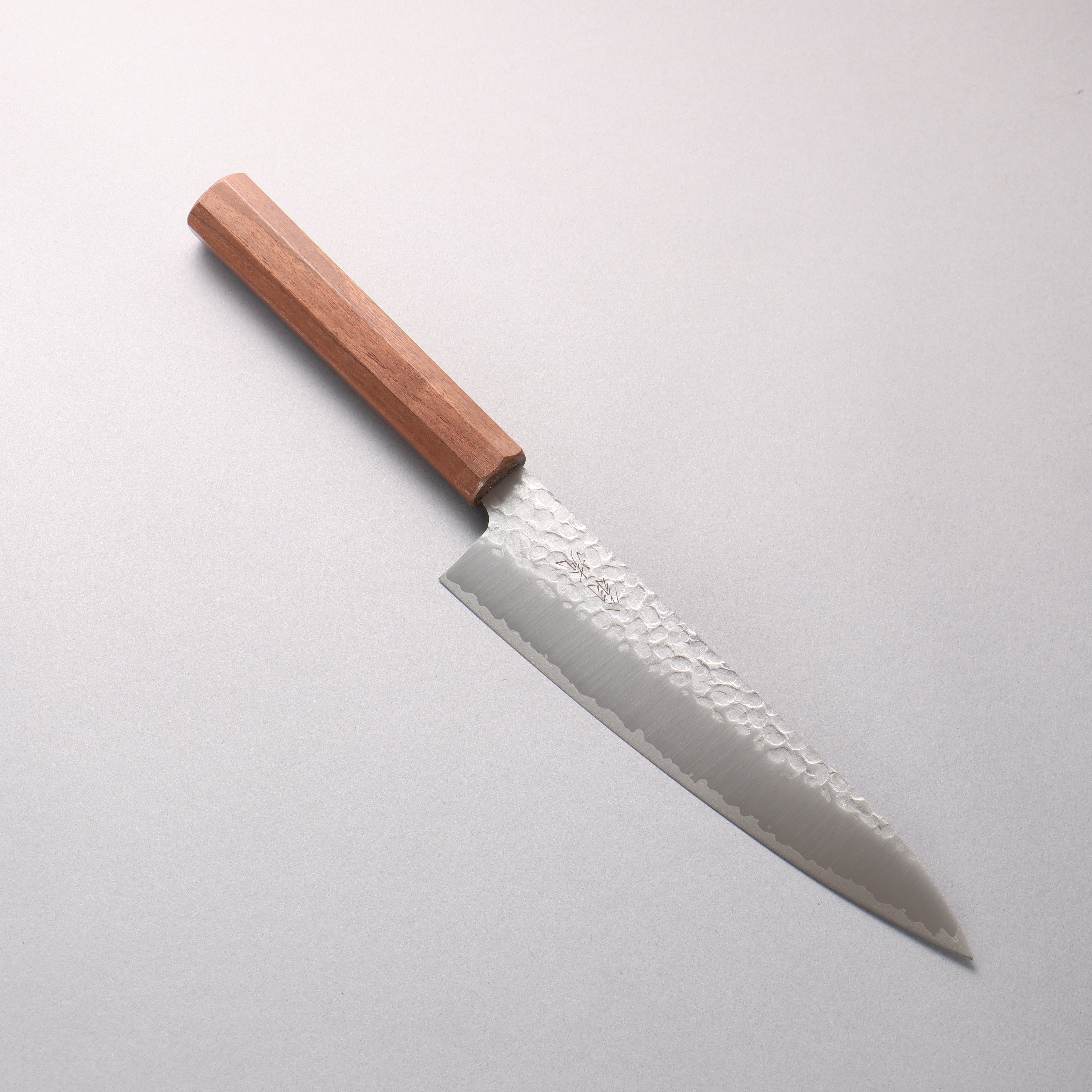 Oul VG10 Hammered Gyuto 200mm Walnut Handle - Japanny - Best Japanese Knife