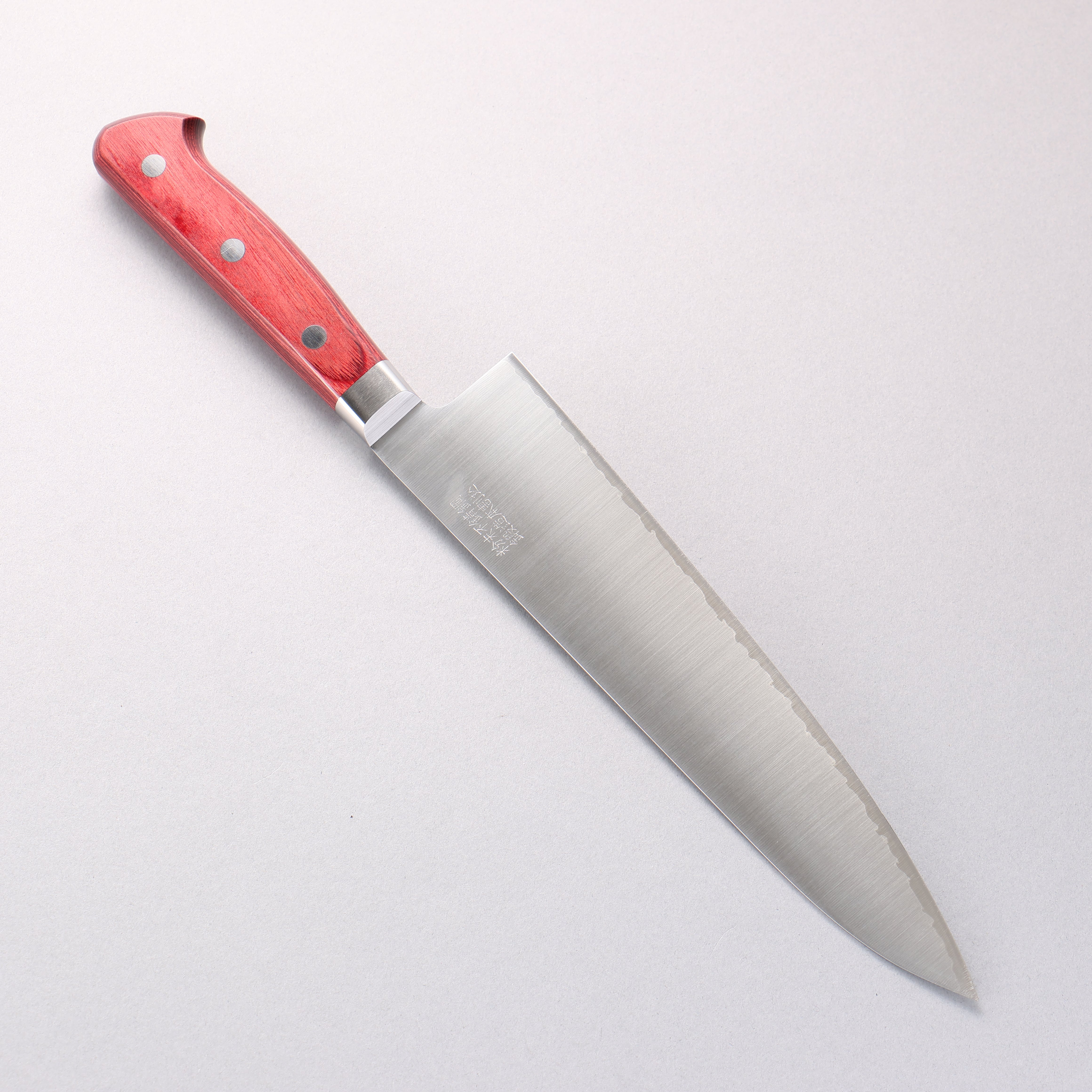 Takamura Knives SG2 Gyuto 210mm with Red Pakka wood Handle - Japanny - Best Japanese Knife
