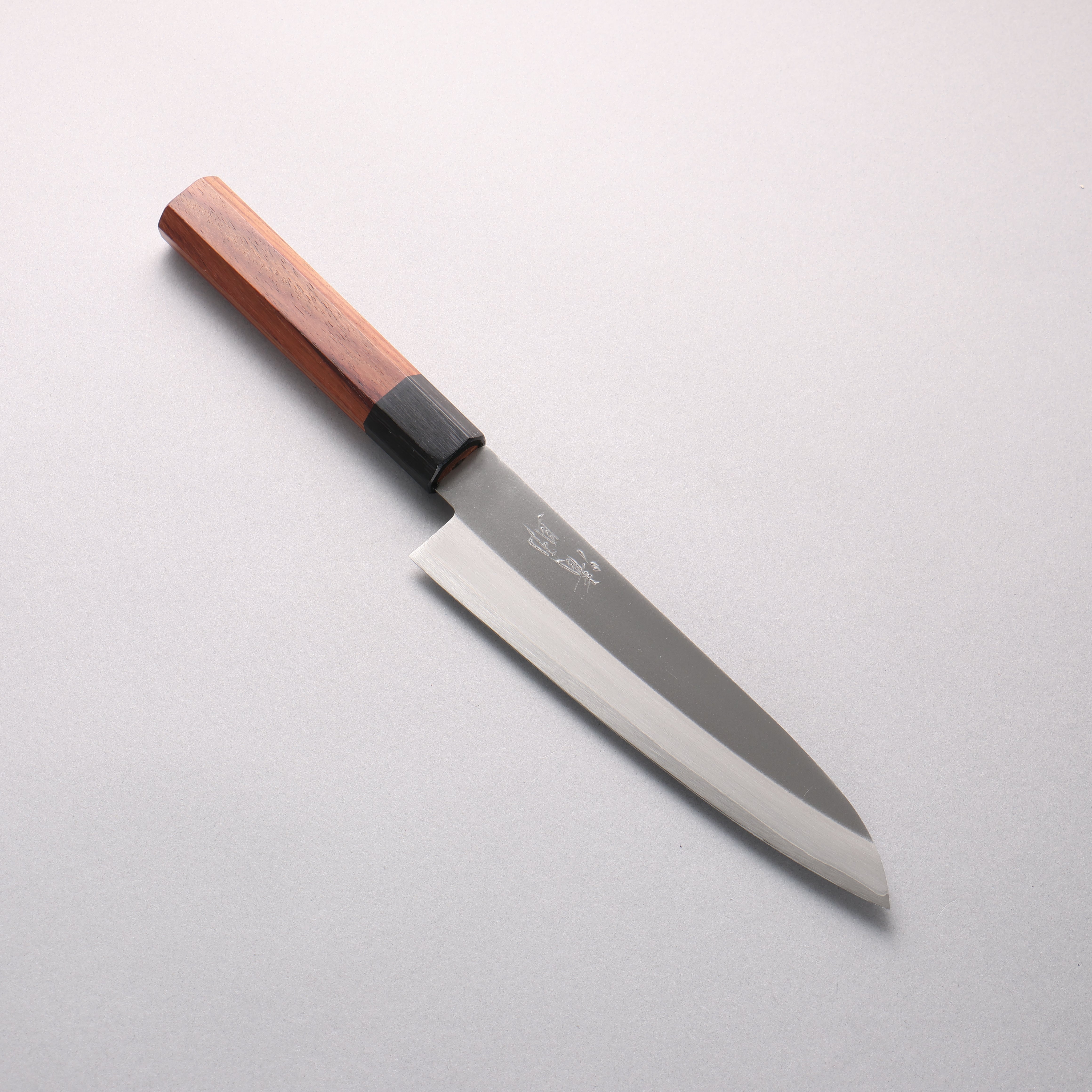 Seisuke Blue Super Kasumitogi Gyuto 180 mm Shitan-Griff