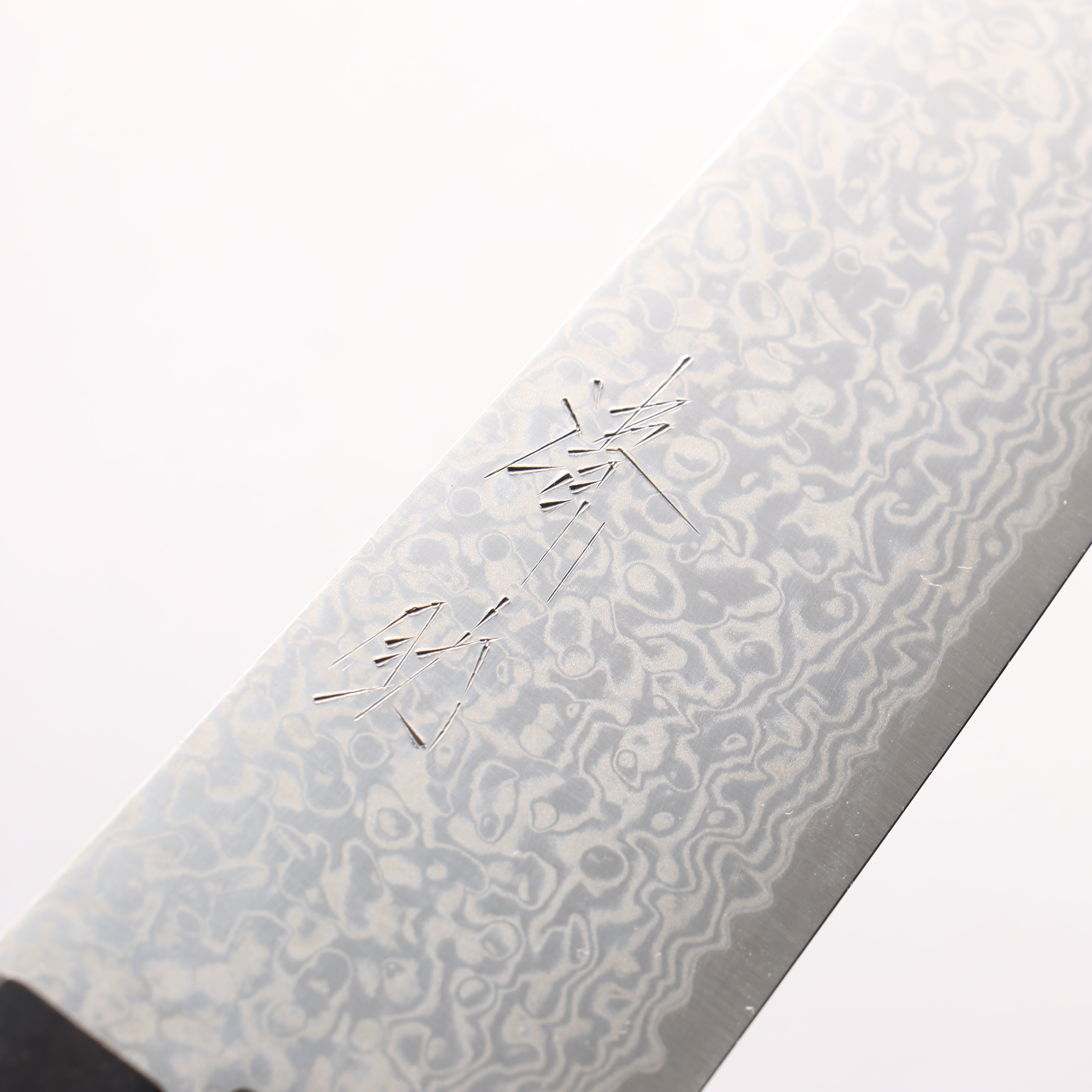 Seisuke ZDP189 Damascus Kiritsuke Gyuto 210mm Rosewood (Ferrule: Black Pakka Wood) Handle