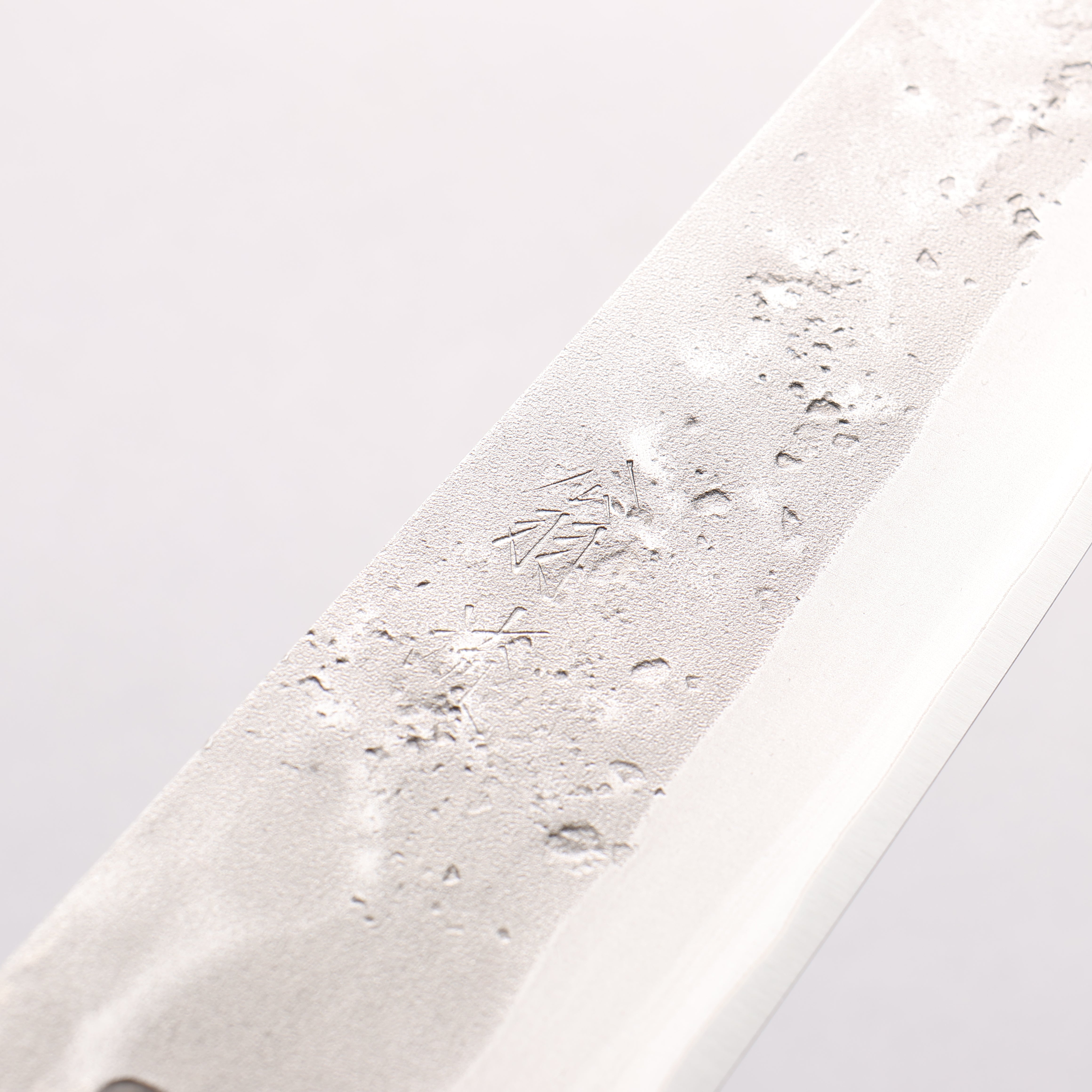 Oul SLD Nashiji Kiritsuke Gyuto 200mm Oak (Enkoku / Smoky black) Handle