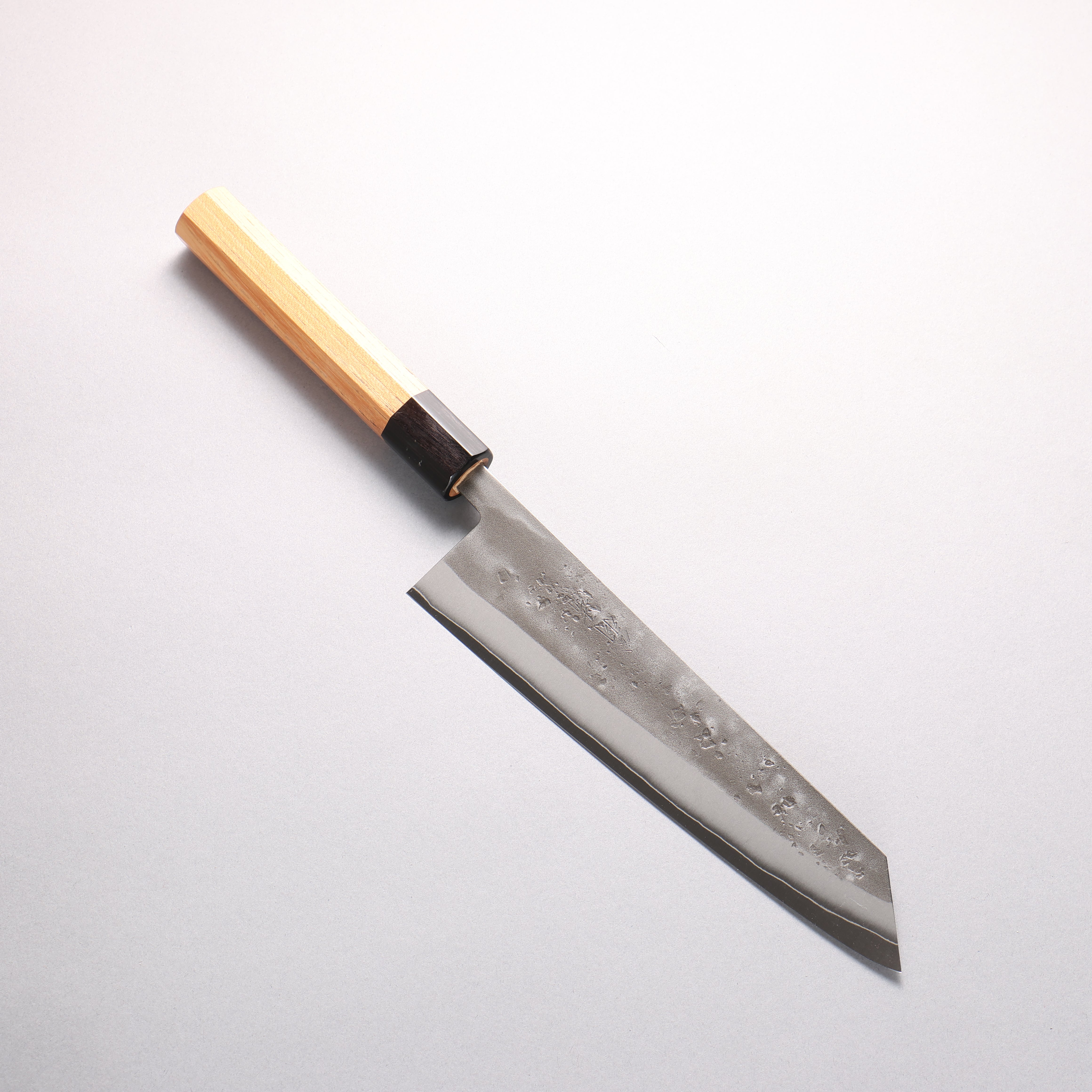 Oul SLD Nashiji Kiritsuke Gyuto 200mm Japanese Elm (Ferrule: Black Pakka Wood) Handle