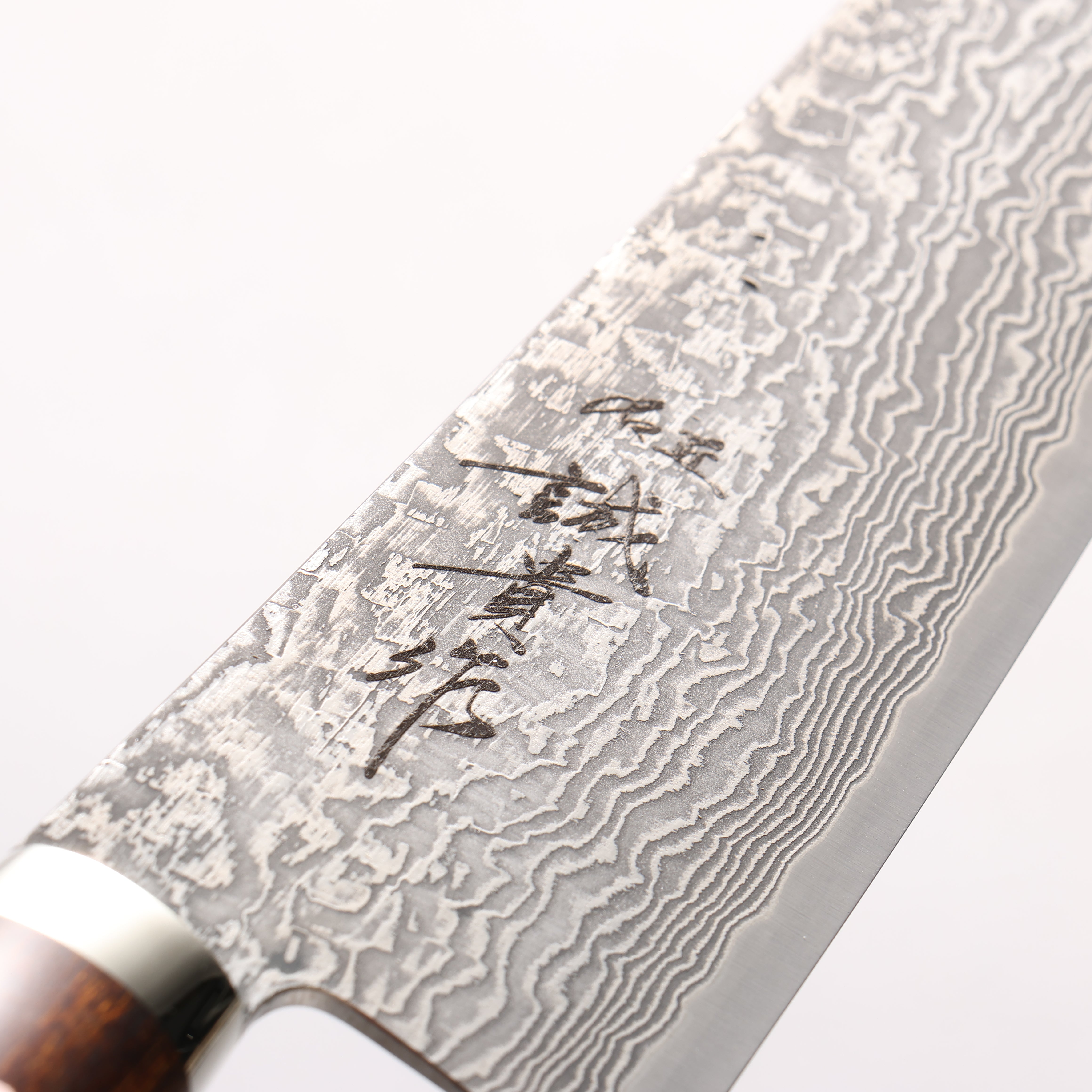 Shigeki Tanaka SG2 Damascus Gyuto 210mm Ironwood Handle - Japanny - Best Japanese Knife