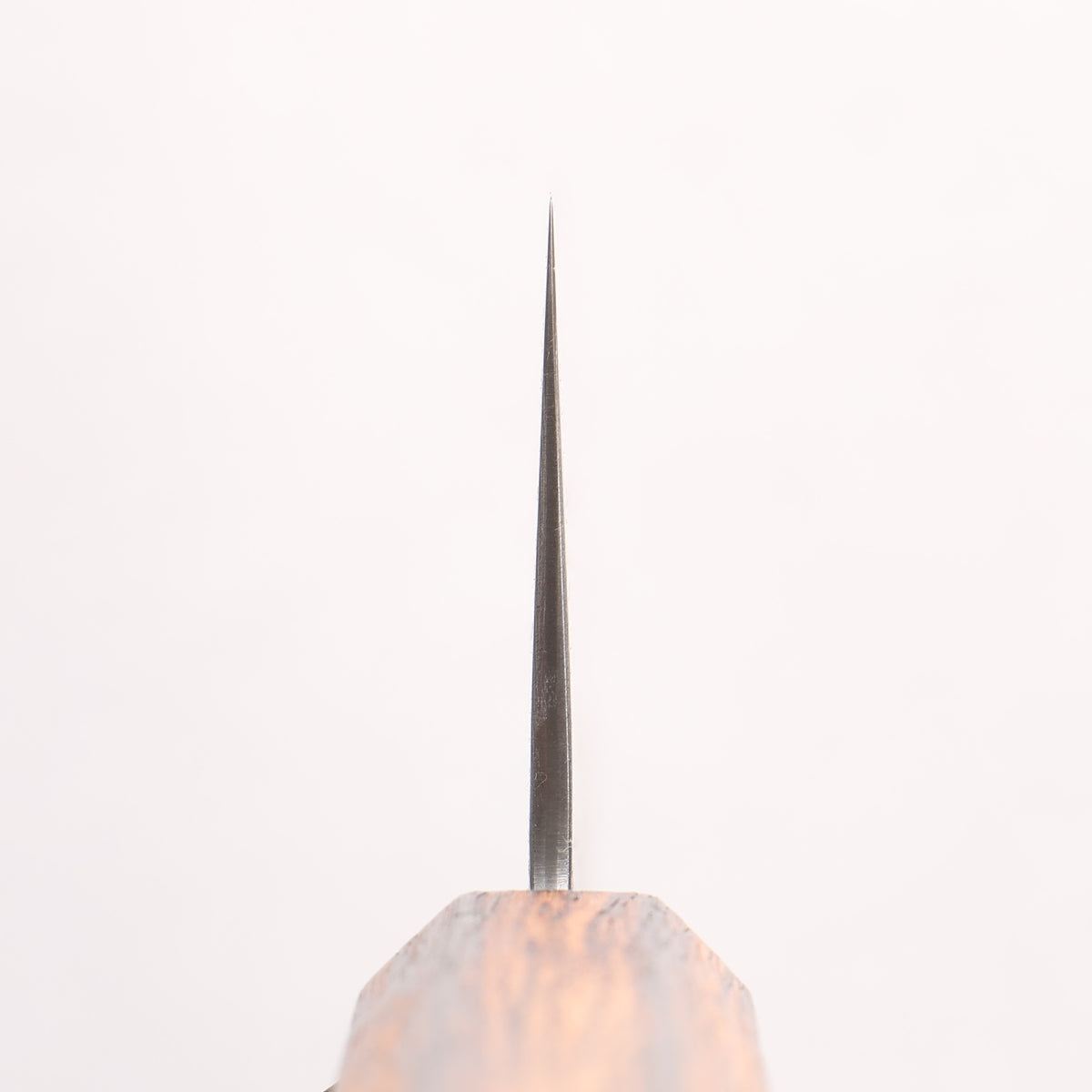 Seisuke Stainless Steel 440C Hammered Damascus Matte Gyuto 240mm Burnt Oak Handle