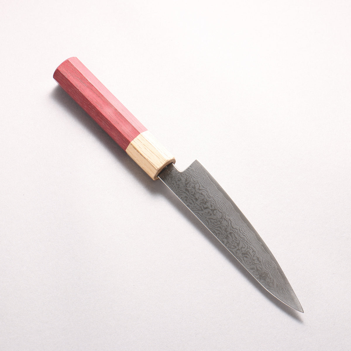 Fukube VG10 16 Layer Damascus Petty-Utility 135mm Purple Heart Handle