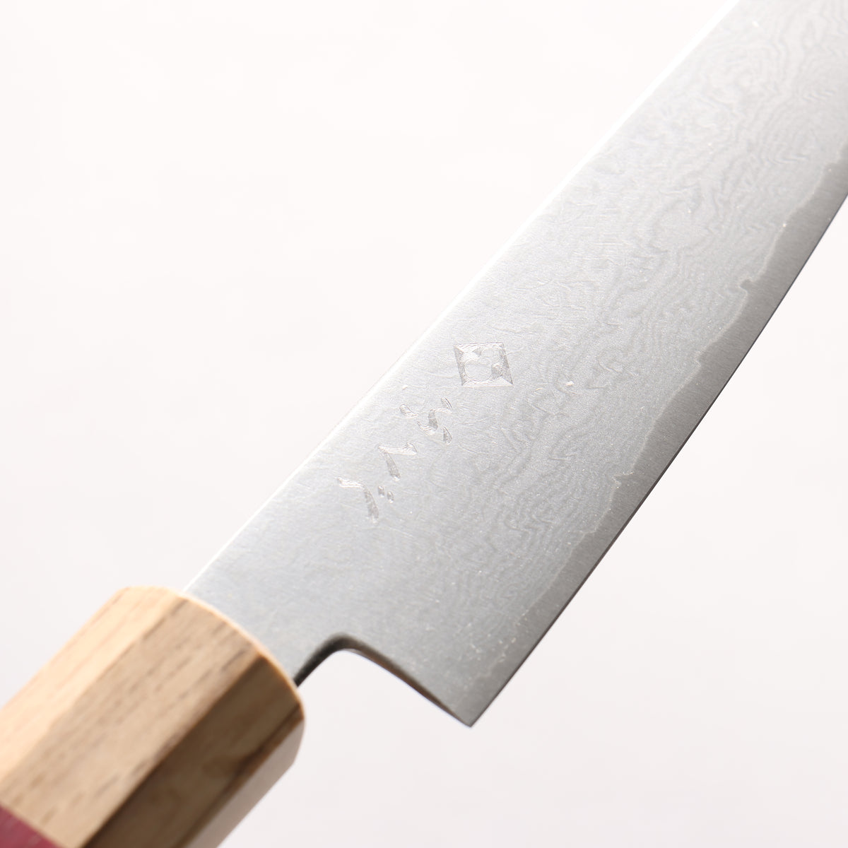 Fukube VG10 16 Layer Damascus Petty-Utility 135mm Purple Heart Handle
