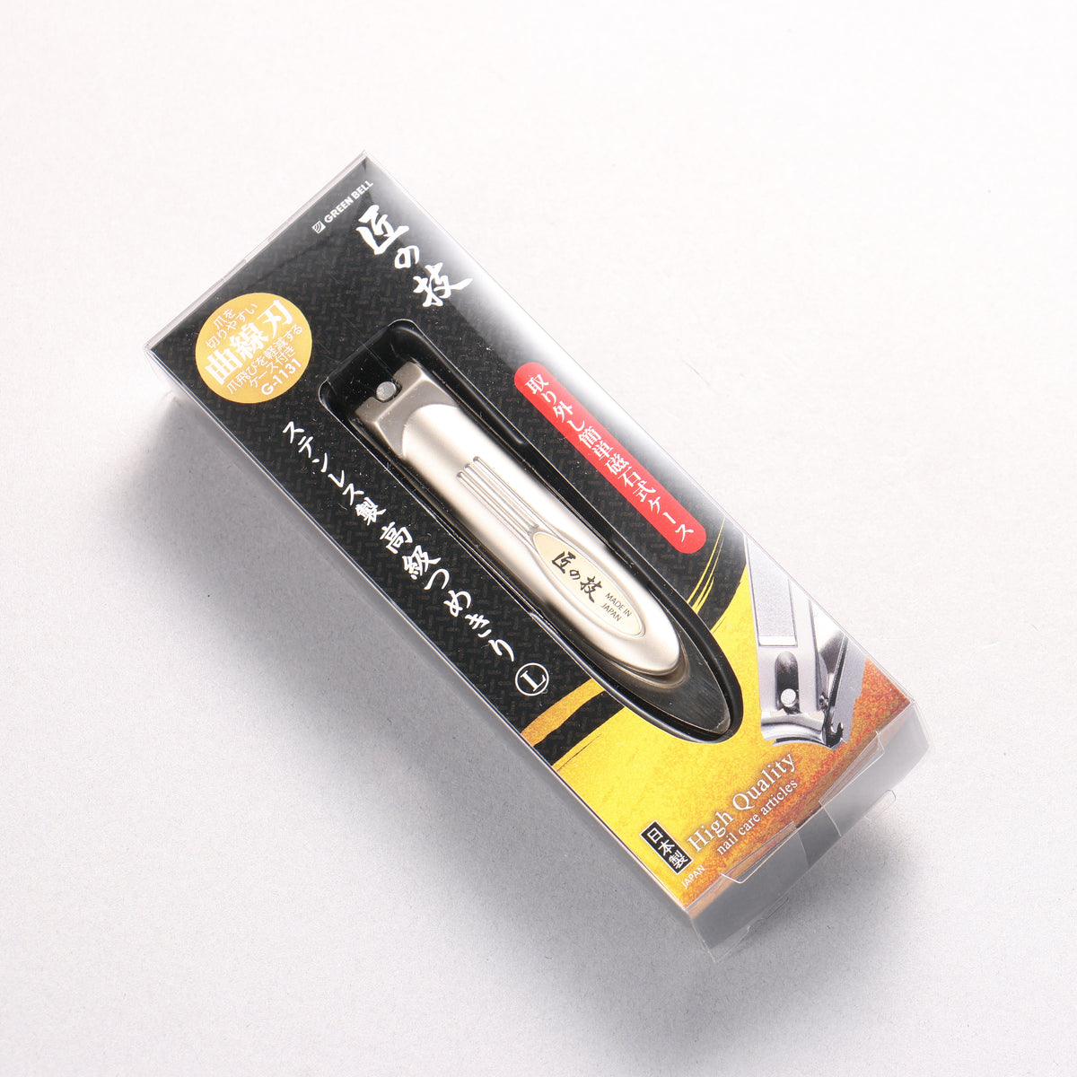 Stainless Steel Curved blade Nail Clipper L