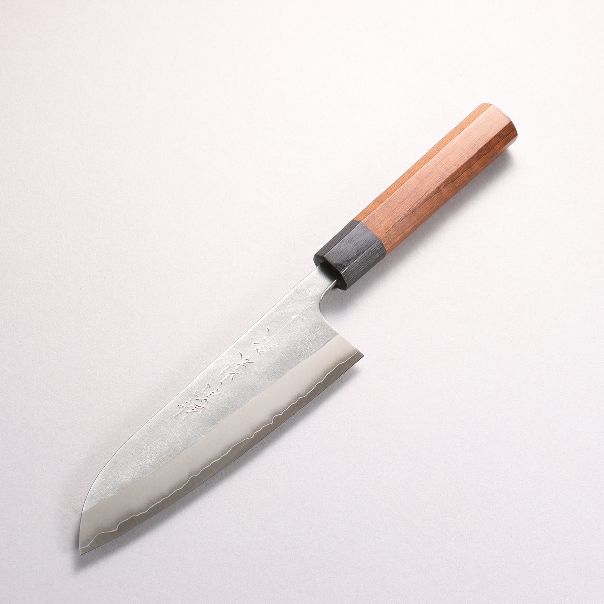 Nao Yamamoto Silver Steel No.3 Nashiji Santoku 165mm Maple Handle