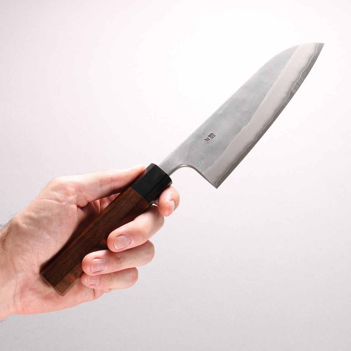 Nao Yamamoto Silver Steel No.3 Nashiji Santoku 165mm Maple Handle