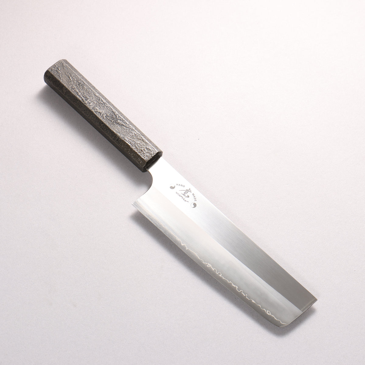 Hiroshi Suzuki ZDP189 Kasumitogi Nakiri 165mm Black Lacquered Handle