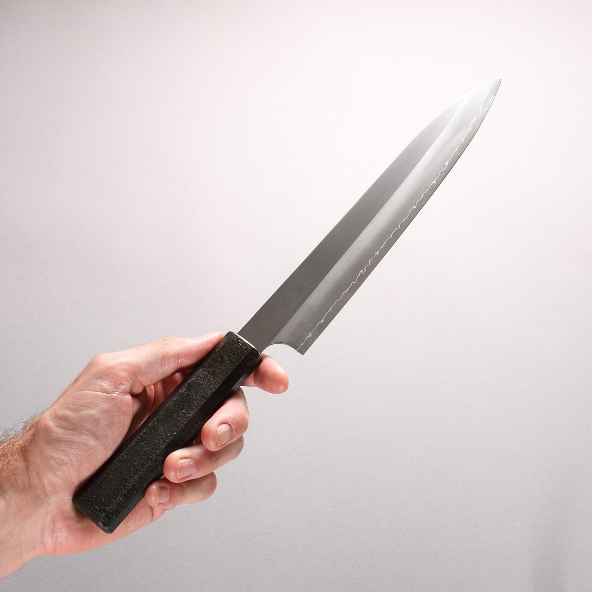 Hiroshi Suzuki ZDP189 Kasumitogi Sujihiki 225mm Black Lacquered Handle