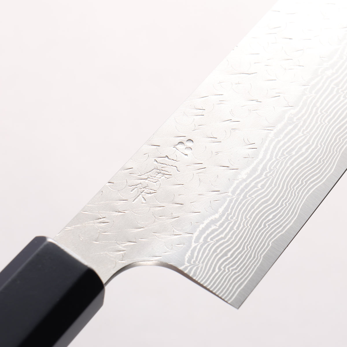 Nigara SPG STRIX Hammered Damascus Sujihiki 270mm Indigo dyed Handle