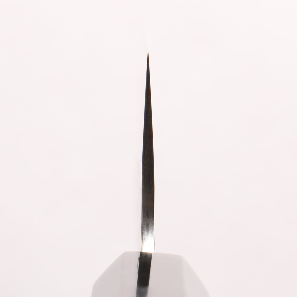 Nigara SPG STRIX Hammered Damascus Gyuto 210mm Ebony Wood (ferrule: Black Water Buffalo Horn) Handle