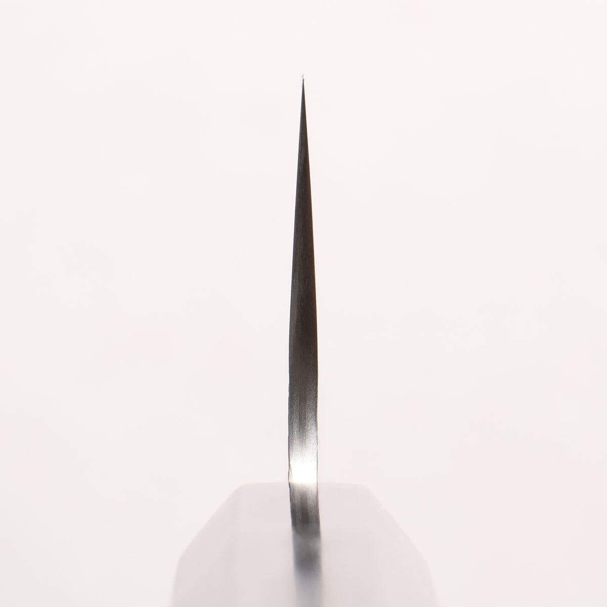 Nigara VG-XEOS Hammered Damascus Santoku 180mm Ebony Wood (ferrule: Black Water Buffalo Horn) Handle