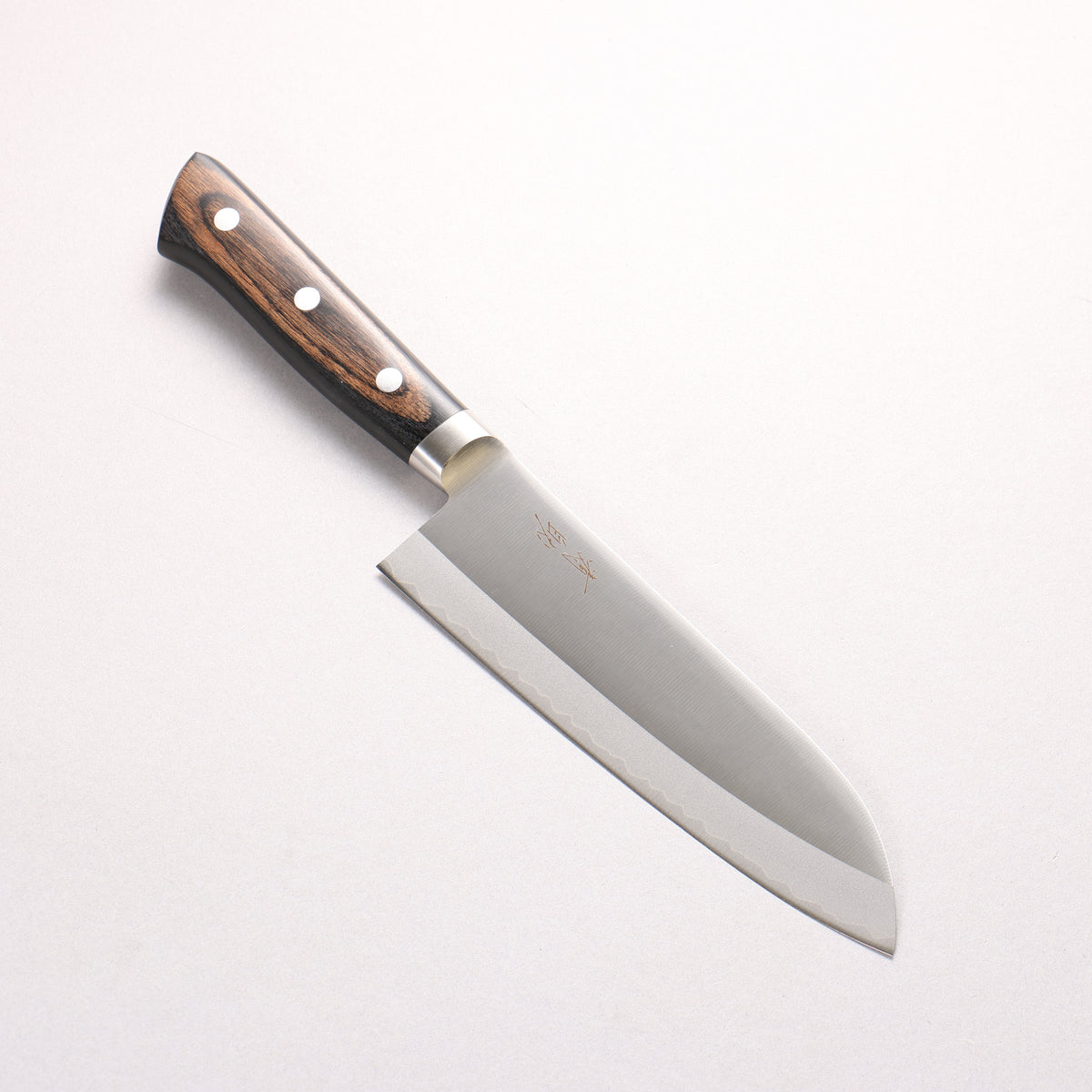 Seisuke SG2 Santoku 165mm Brown Pakka wood Handle