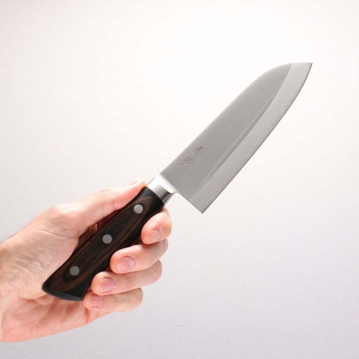 Seisuke SG2 Santoku 165mm Brown Pakka wood Handle