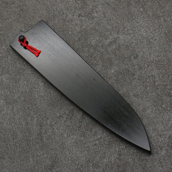 Magnolia Sheath for 210mm Gyuto with Black Lacquered - Japanny - Best Japanese Knife