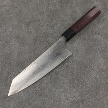  Nao Yamamoto SG2 Damascus Migaki Finished Bunka  180mm Rosewood (Ferrule: Black Pakka Wood) Handle - Japanny - Best Japanese Knife