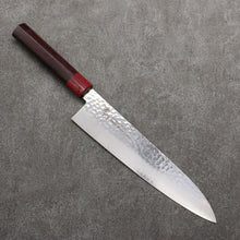  Sakai Takayuki VG10 33 Layer Damascus Gyuto  240mm Rosewood (ferrule: Red Pakka wood) Handle - Japanny - Best Japanese Knife