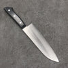 Seisuke VG1 Migaki Polish Finish Santoku  165mm Black Pakka wood Handle - Japanny - Best Japanese Knife