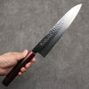 Sakai Takayuki VG10 33 Layer Damascus Gyuto  240mm Rosewood (ferrule: Red Pakka wood) Handle - Japanny - Best Japanese Knife