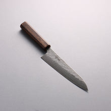  Seisuke Stainless Steel 440C Hammered Damascus Gyuto  180mm Oak Handle - Japanny - Best Japanese Knife