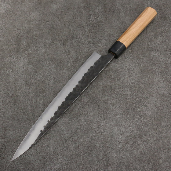 Masakage Koishi Blue Super Black Finished Sujihiki  270mm American Cherry Handle - Japanny - Best Japanese Knife