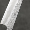 Seisuke Kumo White Steel No.1 Hammered Petty-Utility  135mm Magnolia Handle - Japanny - Best Japanese Knife