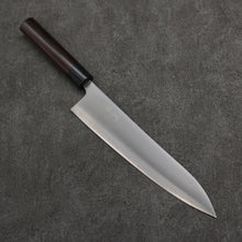  Seisuke Blue Super Gyuto  240mm Rosewood (Ferrule: Black Pakka Wood) Handle - Japanny - Best Japanese Knife
