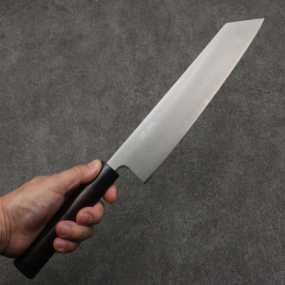 Seisuke Blue Super Kiritsuke Gyuto  240mm Rosewood (Ferrule: Black Pakka Wood) Handle - Japanny - Best Japanese Knife