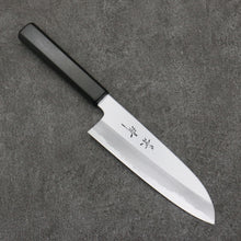  Kagekiyo White Steel Santoku  165mm Lacquered (Magnolia) Handle - Japanny - Best Japanese Knife