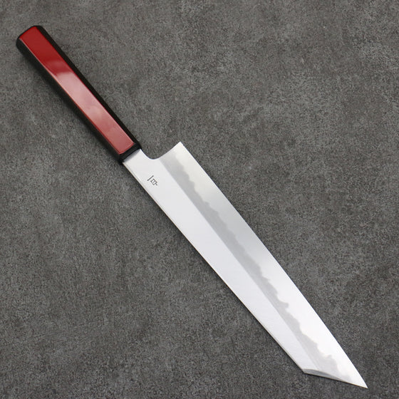 Kagekiyo White Steel No.1 Kiritsuke Gyuto  240mm Akaro Lacquered (Magnolia) Handle - Japanny - Best Japanese Knife