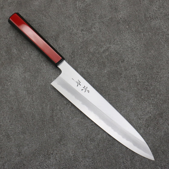 Kagekiyo White Steel No.1 Gyuto  240mm Akaro Lacquered (Magnolia) Handle - Japanny - Best Japanese Knife