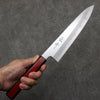 Kagekiyo White Steel No.1 Gyuto  210mm Akaro Lacquered (Magnolia) Handle - Japanny - Best Japanese Knife