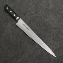  Sakai Takayuki [Left Handed] Japanese Steel Sujihiki  240mm Black Pakka wood Handle - Japanny - Best Japanese Knife