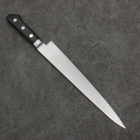 Sakai Takayuki [Left Handed] Japanese Steel Sujihiki  240mm Black Pakka wood Handle - Japanny - Best Japanese Knife