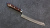 Seisuke VG10 Hammered Santoku  165mm Mahogany Handle - Japanny - Best Japanese Knife