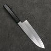 Kagekiyo Silver Steel No.3 Santoku  180mm Black Lacquered (Magnolia) Handle - Japanny - Best Japanese Knife