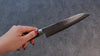 Seisuke VG10 Hammered Santoku  165mm Mahogany Handle - Japanny - Best Japanese Knife