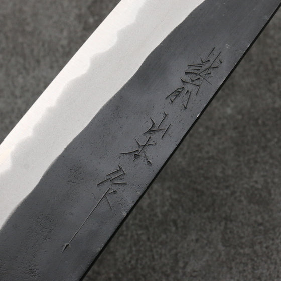 Nao Yamamoto White Steel No.2 Kurouchi Gyuto  240mm Cherry Tree Handle - Japanny - Best Japanese Knife