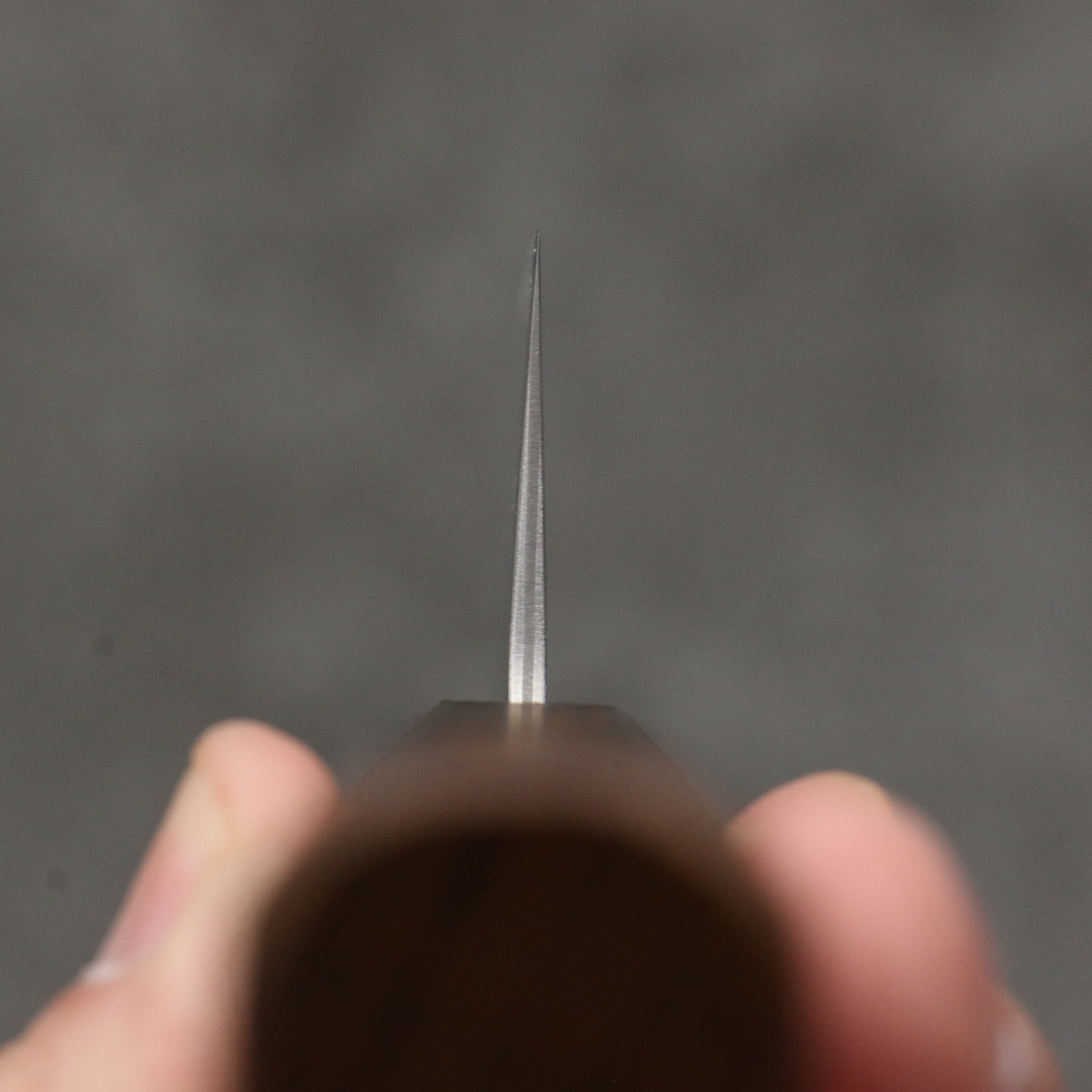 Seisuke Stainless Steel 440C Hammered Damascus Bunka  170mm Oak Handle - Japanny - Best Japanese Knife