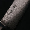 Seisuke ZA-18 Damascus Santoku 165mm Black Pakka wood Handle - Japanny - Best Japanese Knife